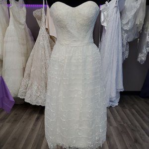 Melissa Sweet Tea Length Wedding Dress